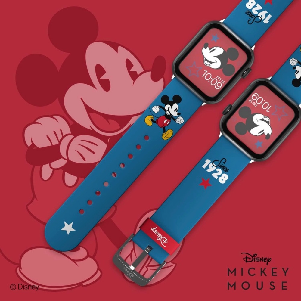 COPY - Mickey Mouse Apple Watch Silicone Band New In Box
